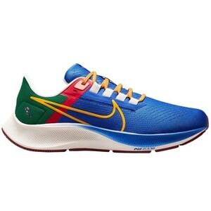 Nike Mens Air Zoom‎ Pegasus 38 Size 10.5 Blue Yellow Red Colorway Retail 228